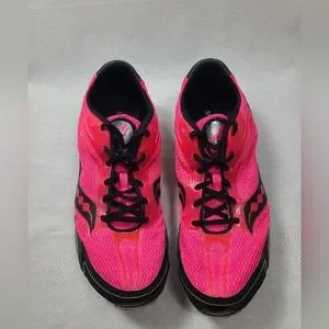 Saucony Shoes Saucony Velocity Pink Black Silver Womens Size
